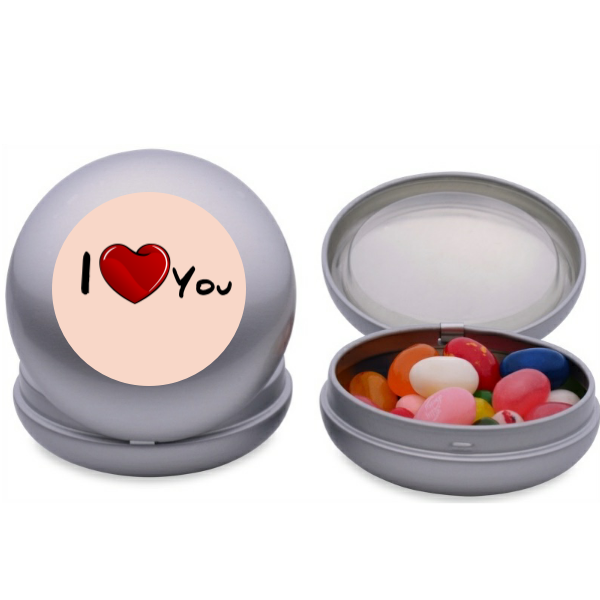 I Love You Personalized Clamshell Container