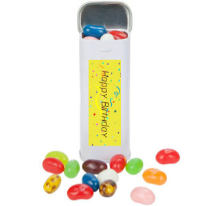Personalized Tall Flip-Top Tin