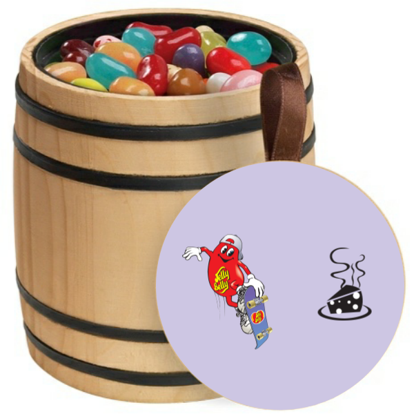 Skateboard Personalized Wooden Barrel
