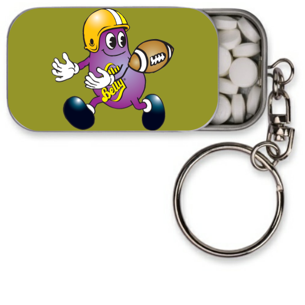 Football Personalized Key Chain