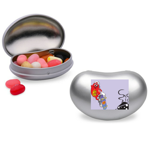 Skateboard Personalized Jelly Belly Tin