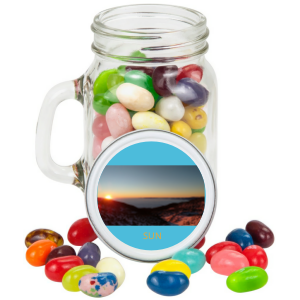 Personalized Glass Mini Mason Jar
