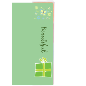 Personalized 4 Flavor Clear Cube Set