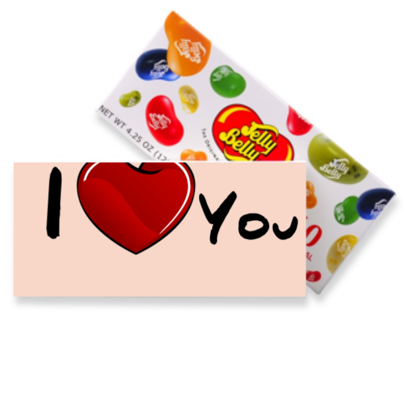 I Love You Personalized 10-Flavor Gift Box