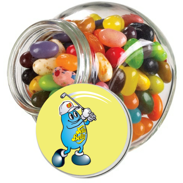Golf Personalized Glass Jar