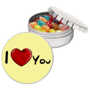 love 2 Personalized Giant Snip-Snap Tin