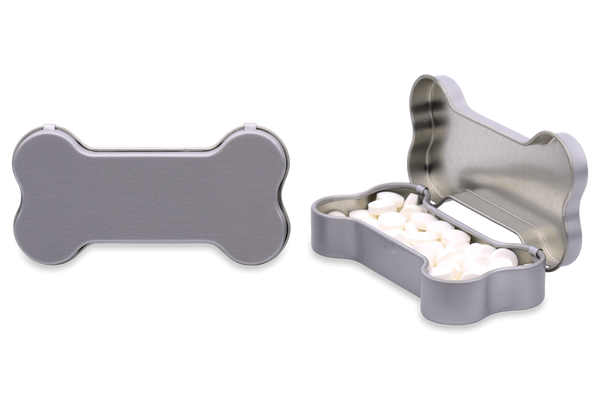 Personalized Dog Bone Container mints