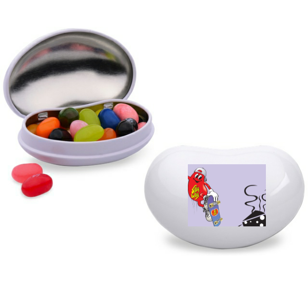 Skateboard Personalized Jelly Belly Tin