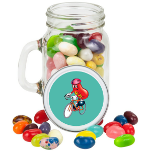 Personalized Glass Mini Mason Jar