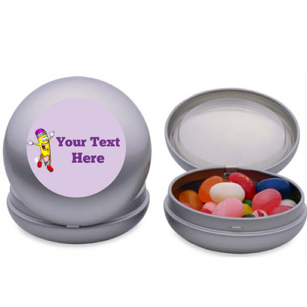 School Pencil Personalized Clamshell Container