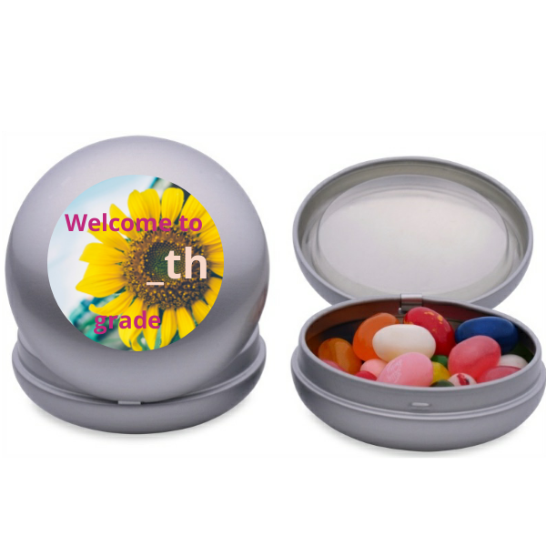 Welcome back to School Personalized Clamshell Container