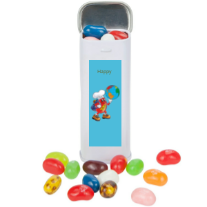 Personalized Tall Flip-Top Tin