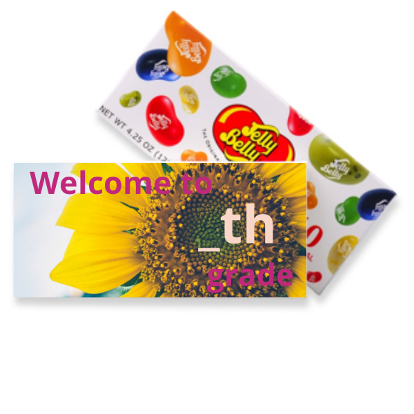Welcome back to School Personalized 10-Flavor Gift Box