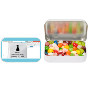 Large Personalized Rectangular Tin